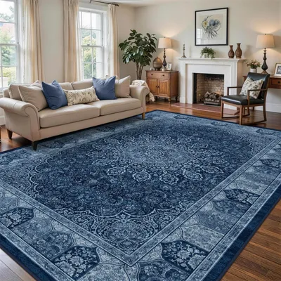 Immagine prodotto di Tappeto vintage, dimensioni 200 x 300 cm, lavabile e antiscivolo