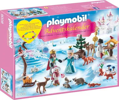 Produktbild von PLAYMOBIL 9008 Adventskalender "Eislaufprinzessin im Schlosspark"