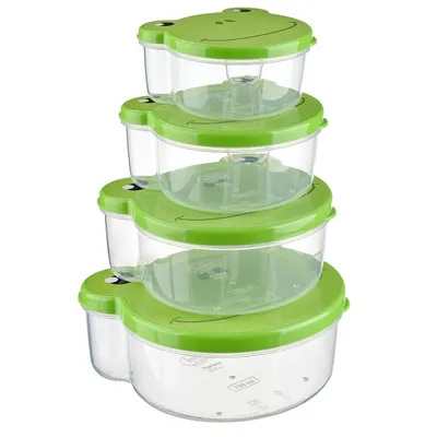 Obrázok produktu pre Orion Desiatový box Žabka 4 ks 154010