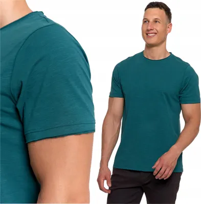 Immagine prodotto di Maglietta - Maglietta da uomo taglia XXL - Maglietta in cotone verde - Maglietta a maniche corte - Maglietta XXL