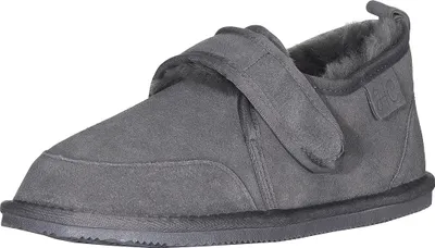 Produktbild von Herren Hausschuh mit Klettverschluss 2 Farben TPR Sohle