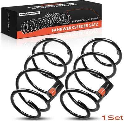Image de Frankberg 2x Ressort de suspension essieu avant pour Mercedes-Benz Classe E W212 Break S212 2009-2016