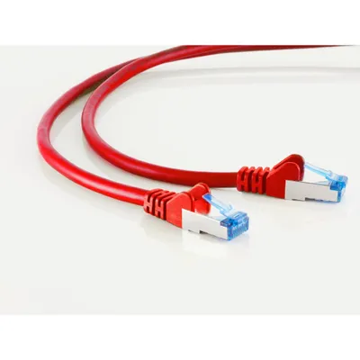 Produktbild von Patchkabel cat6A S/FTP PIMF rot 0,5m