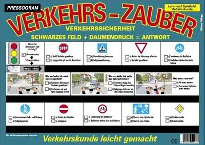 Produktbild von PRESSOGRAM Zaubertafel - Verkehrssicherheit