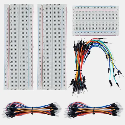 Breadboard-Kit 400+830 Tie Points + 195 Jumper-Kabel