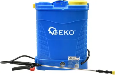 Obrázek produktu pro GEKO Aku zádový postřikovač 16l, 12V, 12Ah, modrý G73252