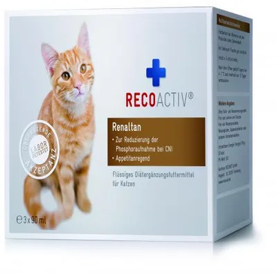 Productafbeelding van Recoactiv Renaltan Tonikum voor katten, 3x90 ml