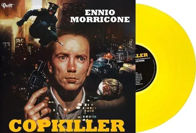 Produktbild von Ennio Morricone - Copkiller (Yellow Transparent Coloured) (LP)