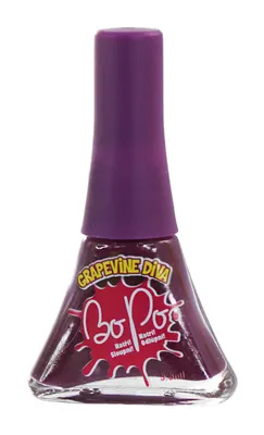 Produktbild von BO-PO Nagellack dunkelviolett mit Grapevine Diva Duft