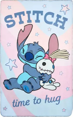 Immagine prodotto di Lilo & Stitch Fleecedecke 100x150cm - Tempo di abbracciare Decke