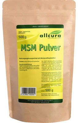 Immagine prodotto di Msm polvere di metilsulfonilmetano 500 g