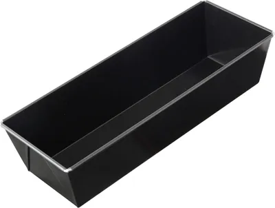 Produktbild von Dr. Oetker Kastenform 30 cm, Königskuchenform mit Antihaftbeschichtung, hochwertige Form, eckige Kuchenform aus veredeltem Schwarzblech