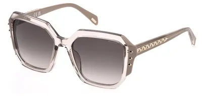Obrázek produktu pro Police SPLR23E 07T1 BEIGE TRASPARENTE 54/19/140 Dámské sluneční brýle
