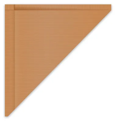 Produktbild von 1000x Spitztüten 19x19cm Kraftpapier braun gefädelt geeignet für 125g