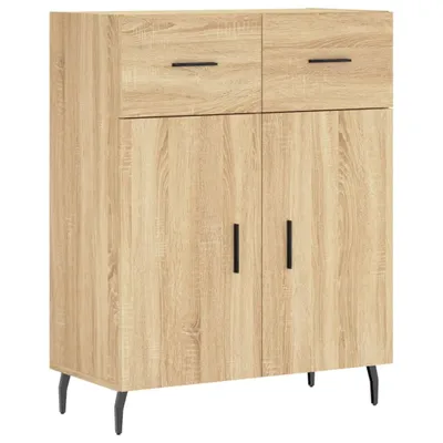 Productafbeelding van Dressoir 69,5x34x90 cm bewerkt hout sonoma eikenkleurig