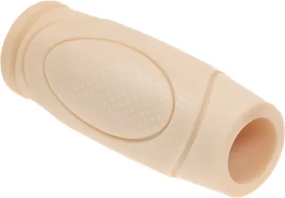 Produktbild von Fahrrad Lenker Griff 92mm Kurz Steckgriff Rund Rutschfest Creme