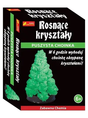 Imagen del producto de Diversión con la química: Cultivar cristales - Árbol de Navidad esponjoso