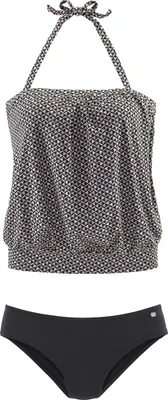 Produktbild von JETTE Tankini schwarz-grau Größe 42