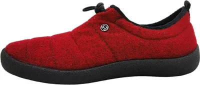 Image de Rohde D. Chaussons d'intérieur pour femmes, modèle Olbia, couleur rouge, pour le quotidien