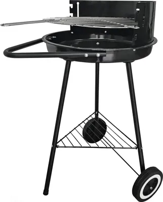 Produktbild von Rundgrill mit Rädern höhenverstellbar