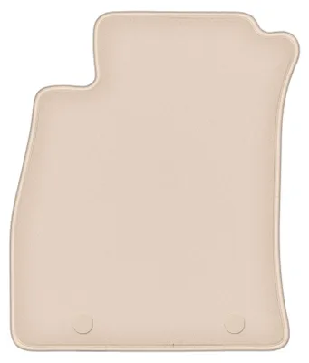 Produktbild von DURBAN Beige Velours-Fahrerfußmatte für Nissan Juke F15 Crossover (2010-2017)