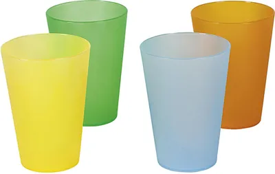 Produktbild von Trinkbecher 0,4 l transluzente Farben