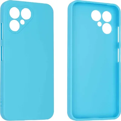 Image de caseroxx Housse de protection TPU compatible avec Fairphone 6, étui en caoutchouc pour téléphone portable bleu clair