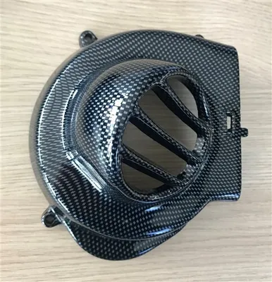 Produktbild von Piaggio Puch Gilera Kühlerhaube Kohlenstoff