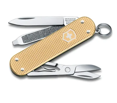 Produktbild von Victorinox Classic, 58mm, Alox Limited Edition 2019, Champagner-Gold