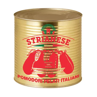 Produktbild von San Marzano D.O.P. Pomodori Pelati geschälte Tomaten sauce Italien dose 2,5kg