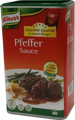 Produktbild von Knorr Gourmet Pfeffer Sauce 1kg