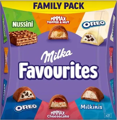 Produktbild von Milka Favourites 203g