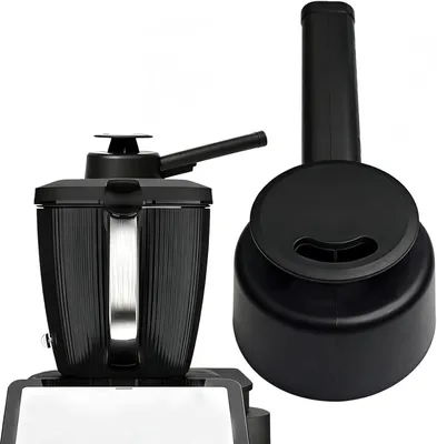 Produktbild von Hitzebeständiger Dampfumlenkaufsatz für den Thermomix TM7 mit Sicherheitsgriff und Überlaufschutz