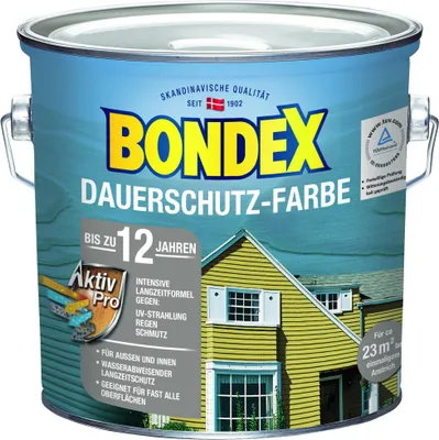 Produktbild von Bondex Dauerschutz-Holzfarbe 2,5 L moosgrün