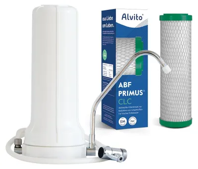 Produktbild von Alvito Auftisch Basic Wasserfilter Set Pure (inkl. Primus CLC)