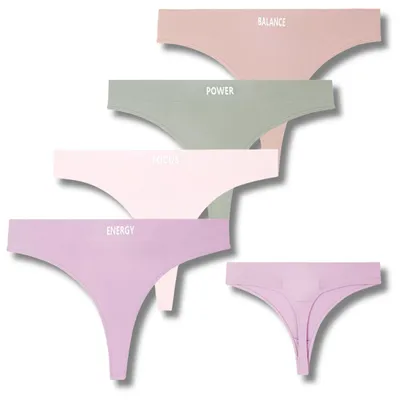 Immagine prodotto di String - Slip a string, taglia XL - Set di 4 tanga - Intimo da donna
