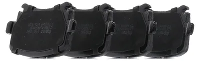 Produktbild von TOPRAN Bremsbeläge Satz Hinten Bremsklötze für VW GOLF VI (5K1) 110 738