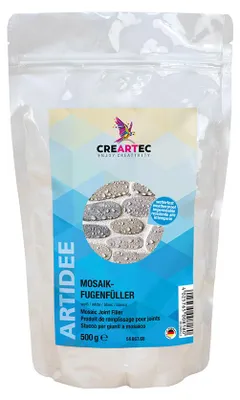 Produktbild von CREARTEC Mosaik Fugenfüller Weiß - für den Außenbereich geeignet - 500g