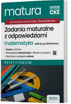 Obrázek produktu pro Matematika – příprava na maturitu 2027, základní úroveň, učebnice, nakladatelství Operon, 248 stran