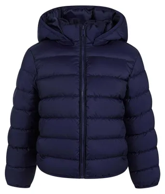 Immagine prodotto di Minoti - Piumino trapuntato per bambina, staccabile MN601 (152-158) (blu navy)