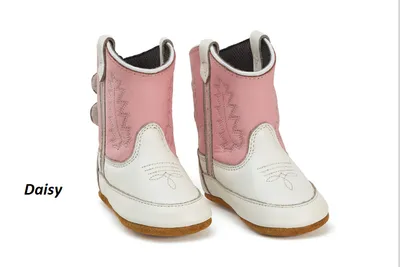Produktbild von Baby Westernstiefel Western Boots  6 verschiedene Farben, Größe:6 Wochen - 3 Monate, Modell:Daisy