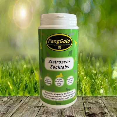 Produktbild von FangGold Zistrosen-Zecktabs 250g, ca. 83 Tbl.