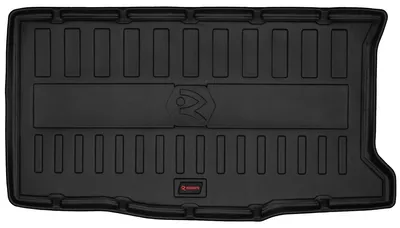 Image de Tapis de coffre en caoutchouc 3D – TPE avec rebord surélevé, compatible avec Fiat 500 (à partir de 2007)