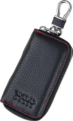 Produktbild von Wild Horse Leder Schlüsseletui Schwarz
