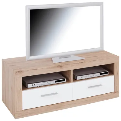 Obrázok produktu pre CALICOSY – TV stolík s 3 dvierkami + 1 úložným priestorom Zaira – šírka 150 cm