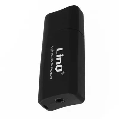 Immagine prodotto di Adattatore audio Bluetooth USB / jack da 3,5 mm, LinQ - Nero