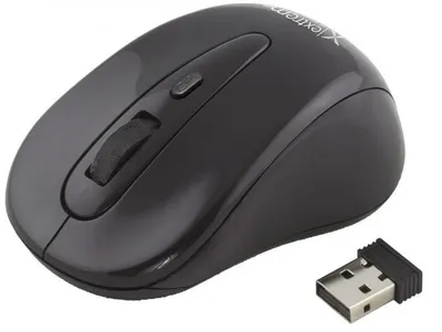Produktbild von Markenmaus Maverick 1200 DPI kabellose Maus 2,4 GHz schwarz Esperanza