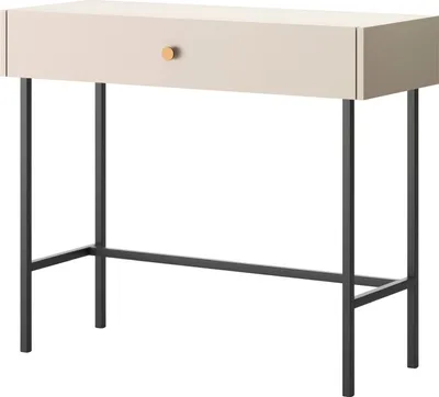 Produktbild von Selsey Divenos - Schminktisch mit Schublade, Greige, 93 cm