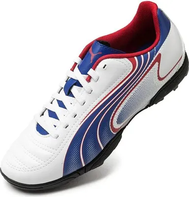 Produktbild von Puma V6.11 Tarfy Junior Fußballschuhe Weiß - 38