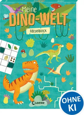 Produktbild von Meine Dino-Welt - Rätselblock